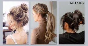 High Messy Ponytail Hairstyles