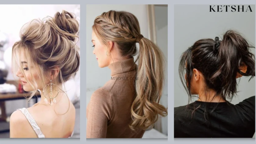 High Messy Ponytail Hairstyles